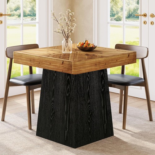 Solid wood square dining - solid,