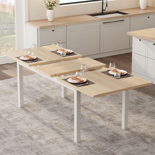 Extendable dining table - dining,