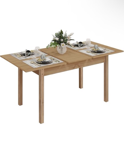 120 160cm extendable dining - 120-160cm,