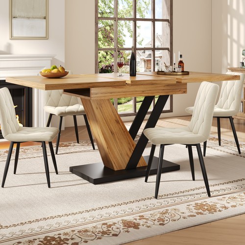 Extendable dining table - extendable,