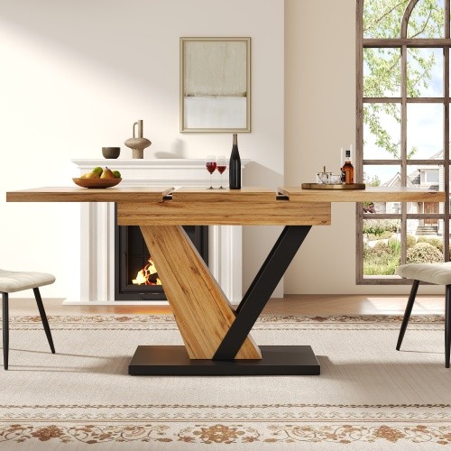 Extendable dining table - extendable,