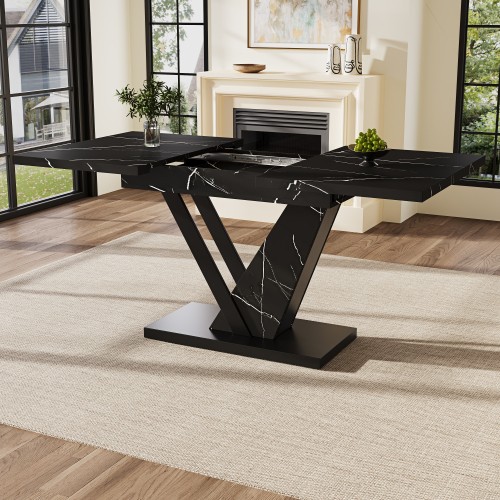 Extendable dining table 8 - dining,