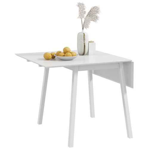 Homcom extendable drop leaf - extendable,