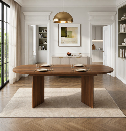 Extendable dining table - dining,