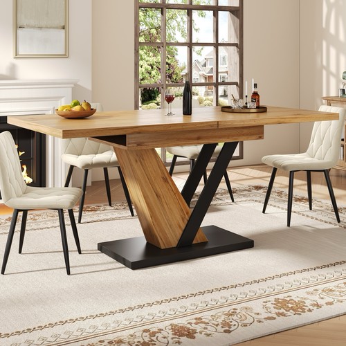 Extendable dining table - extendable,