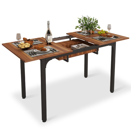 Extendable dining table space - dining,