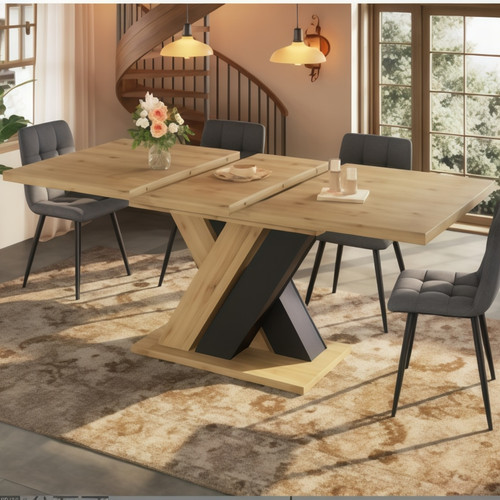 Extendable dining table and - table,
