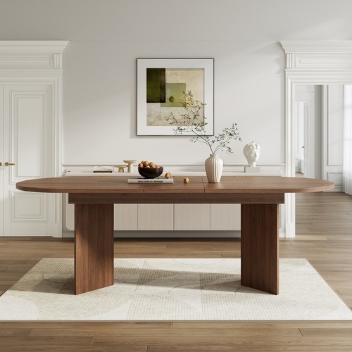 Extendable oval dining - oval,