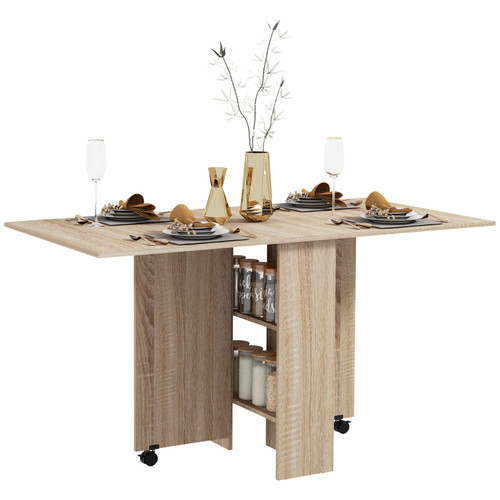Homcom mobile drop leaf - drop,