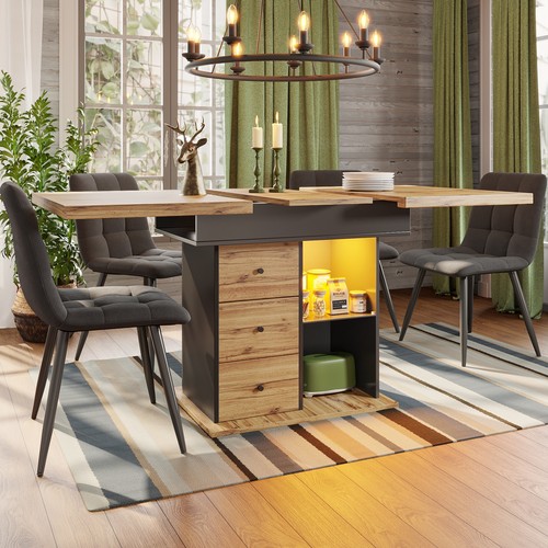 Extendable dining table - extendable,