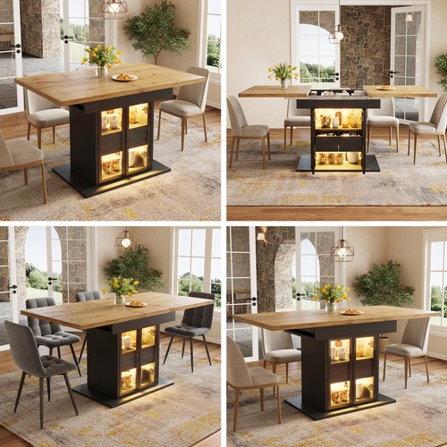 Extendable dining table - dining,