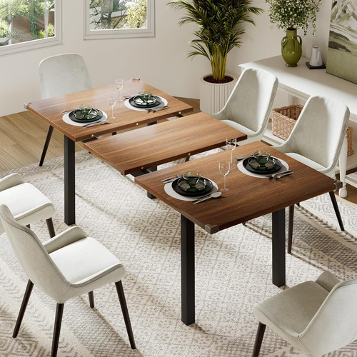 Extendable dining table - dining,