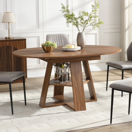 Extendable oval dining - oval,
