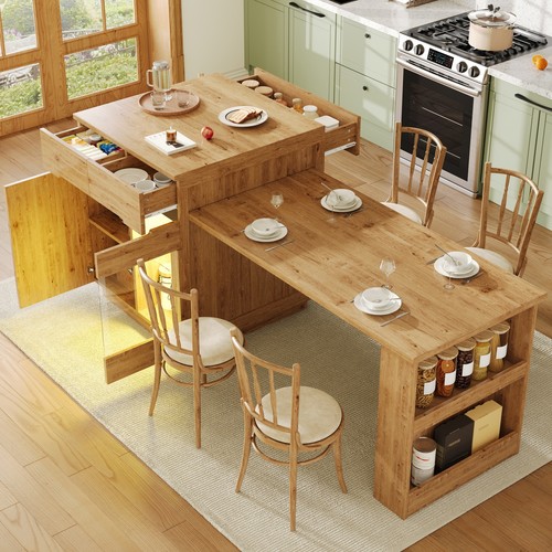 Kitchen island extendable - island,