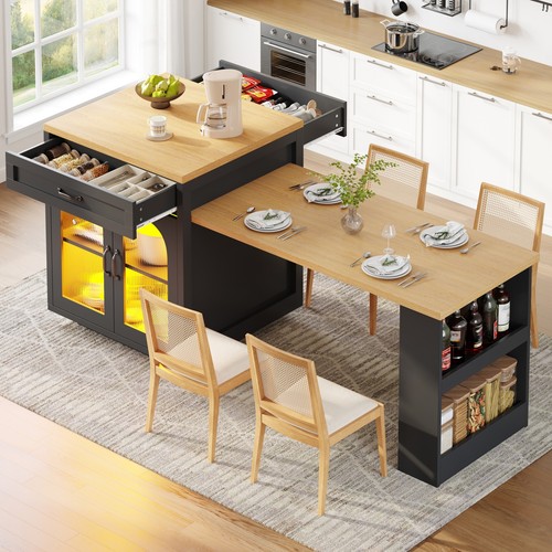 Kitchen island extendable - island,