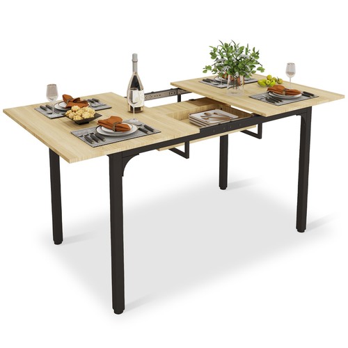 120 160cm extendable dining - 120-160cm,